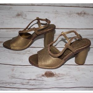 Roberto Del Carlo Chunky Heel Sandals